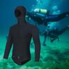 Wetsuit Top Men Swimsuit Hooded Keep Warm Adults Quick Dry 3mm Neoprene Jacket
