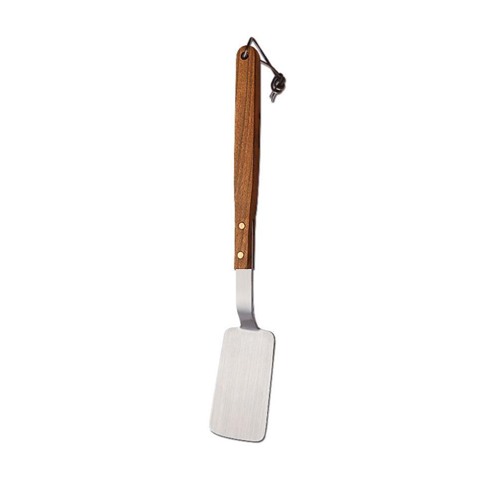 

Anti-Scalding Cooking Shovel Long Handle Cooking Turner Hanging Frying Spatula Kitchen Utensil Wooden Handle