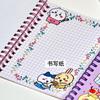 Chiikawa Sticker Notebook, Chiikawa Children's DIY Multi functional Notebook, Student Handbook, Account Coil Notebook