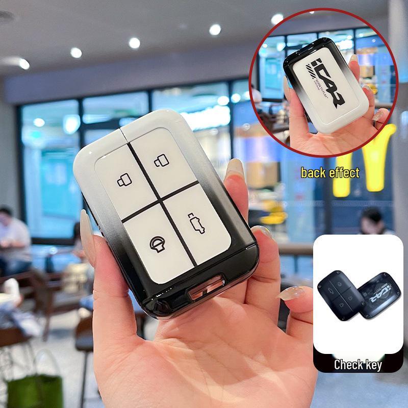 Chery iCAR V23 Smart Bluetooth Key Remote Metal Protection Case for 25 Keys
