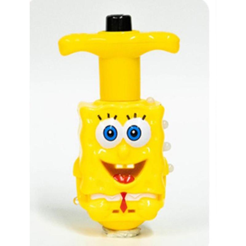 Mehrfarbiges Spinning-Gyro-Spielzeug, Cartoon-elektrische Musik, blinkendes Licht-Gyro für Kinder