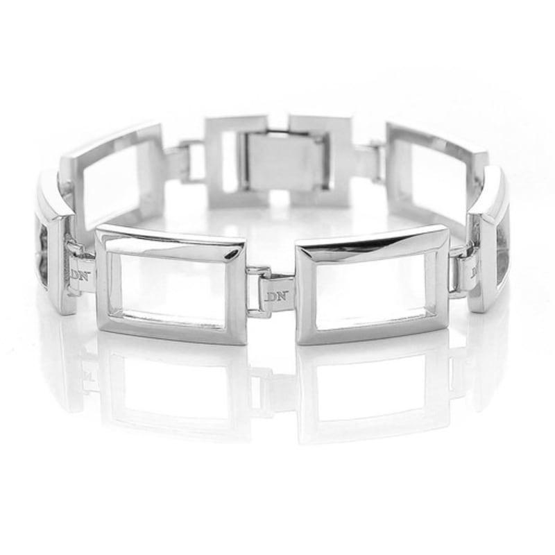 DE NOBLE THE LABEL SQUARE RAIL 02 BRACELET