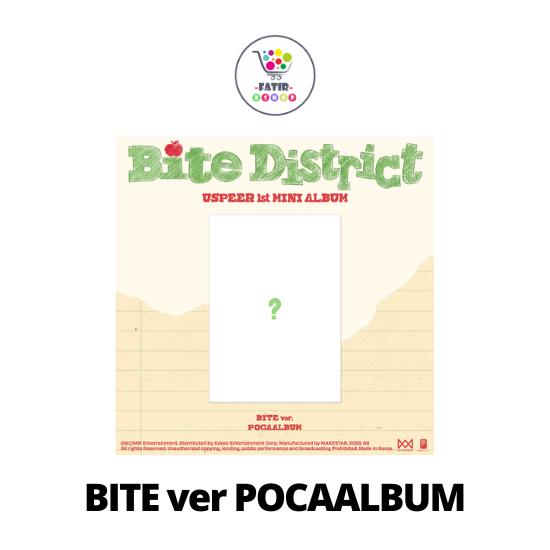 Bite Ver POCAALBUM USPEER 1st Mini Album BITE DISTRICT No POB