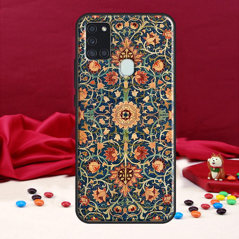 

Персидский ковер с цветочным узором для Samsung Galaxy A34 A54 A14 A52 A32 A22 A12 A13 A53 A11 A51 A71 A50, чехол для телефона Samsung A41