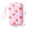 Bright Cartoon Pattern EVA Organizers Bag With Grid Compartments Smooth Zippers Portable For Office Travel