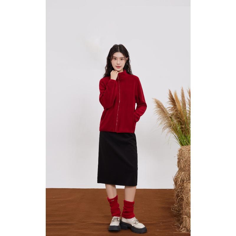 Women Fleece Jackets Sweatshirts Winter Coats Camping Hiking Jacket Outdoor Windproof Warm Clothes