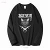 Watain Band Svedese Black Metal FTW 13 Lupo Maglietta S 2XL vintage Lavata Elastica Casual Traspirante abbigliamento firmato Leggermente