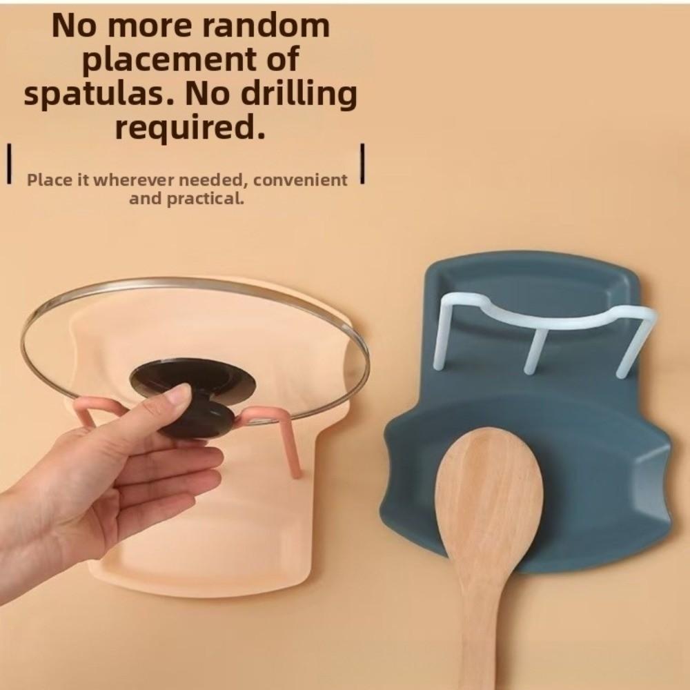 Detachable Pan Cover Shelf Multifunctional Pan Pot Lid Stand  Kitchen Accessories