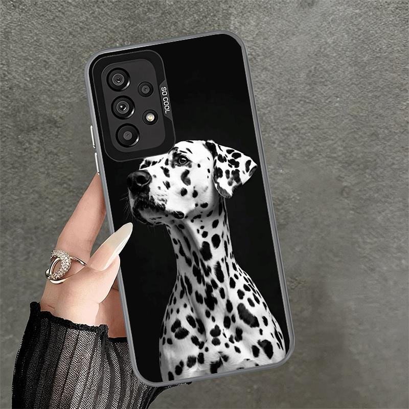Dalmatian Cute Dog Shockproof Phone Case for Samsung A17 A16 A15 A14 A37 A57 A36 A56 A26 A35 A55 A25 A34 A54 A24 A13 A23 A33 A53