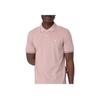 Emporio Armani Striped Button Short Sleeve Polo Shirt Men polo shirts Pink 8N1FB4-1JPTZ-U4288