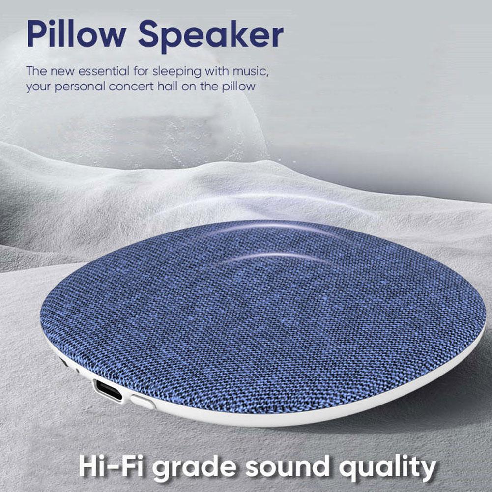 Under Pillow Speaker Slim Butterfly-Shaped Profile Bluetooth 5.4 Easy Pairing Process Sleep Aid Operated Without Complex