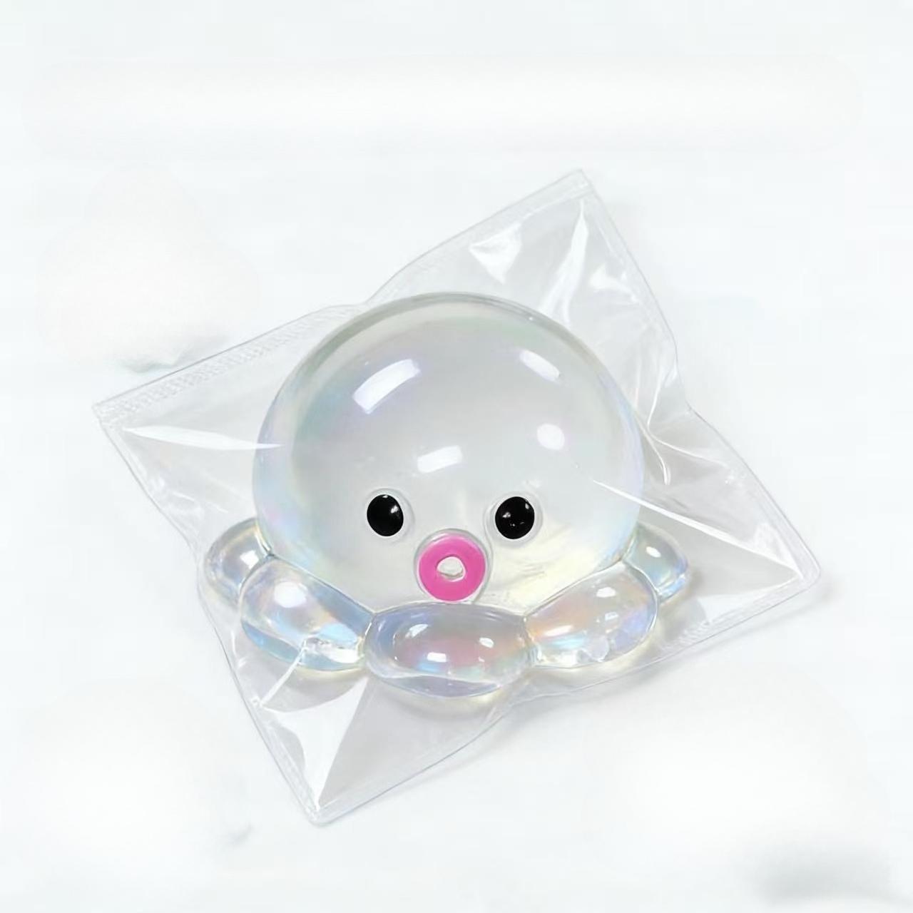 1 Stuk Bubble Inktvis Taba Squishy Speelgoed Modderig Langzame Terugslag Stressverlichter Knijpspeelgoed voor Kinderen Volwassenen, Perfect voor Feestjes