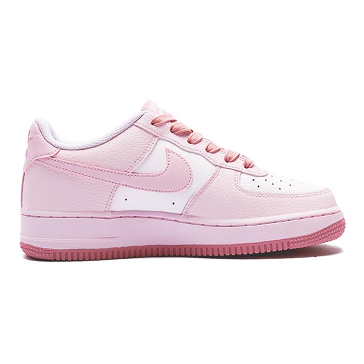 Nike Air Force 1 Skateboard Shoes Women's Low top White/Pink CT3839-107(Team15-)