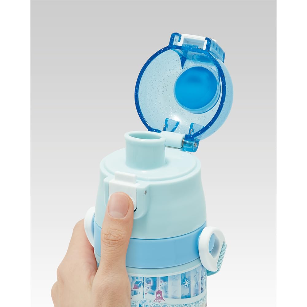 Skater Stainless Steel Water Bottle Direct Drinking 470ml Disney Frozen 24 Lightweight Type Cold Storage Waterbottle Sports Bottle Cute Kids Children