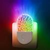 LED Night Lights Plug Into Wall 6 Color Changing Wall Socket LED Night Light For Kids Plug-in Multicolor Led Night Light