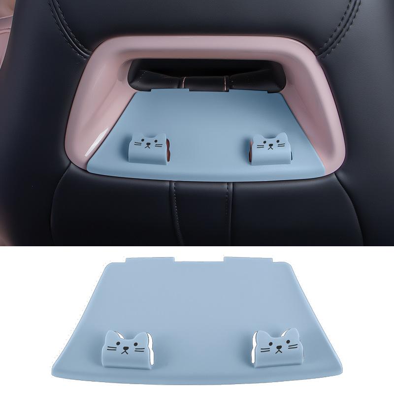 For BYD Seagull Car Seat Double Hook Backrest Tactical Panel Hook Storage Hanging Plate Multifunctional Interior Car Accessories