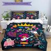 Juego de Colcha 3 Piezas Coco Disney - Suave y Cómodo para Dormitorio, Habitación de Invitados y Dormitorio Juego de Cama 1 Funda de Colcha + 2 Fundas de Almohada.B008