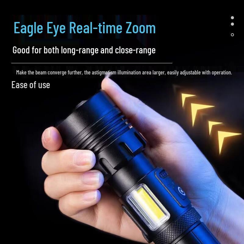 Lishi Outdoor Camping Multi-function High Lumen Spotlight Flashlight