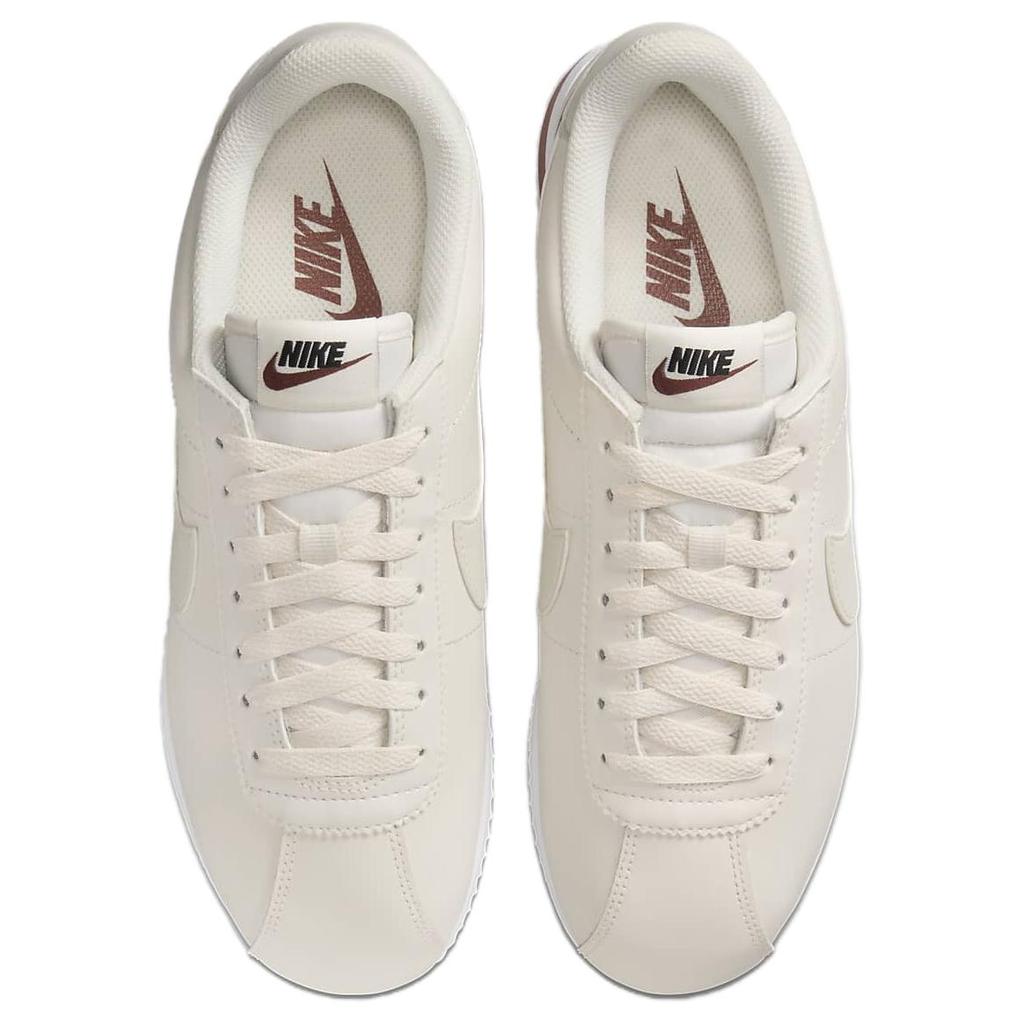 Nike Scarpe da Lifestyle Donna Cortez in Pelle Phantom Light Bone White Red Sepia DN1791-003