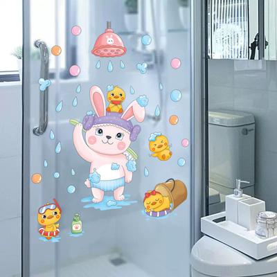 Bathroom Decoration Glass Stickers Wall Stickers XY6042