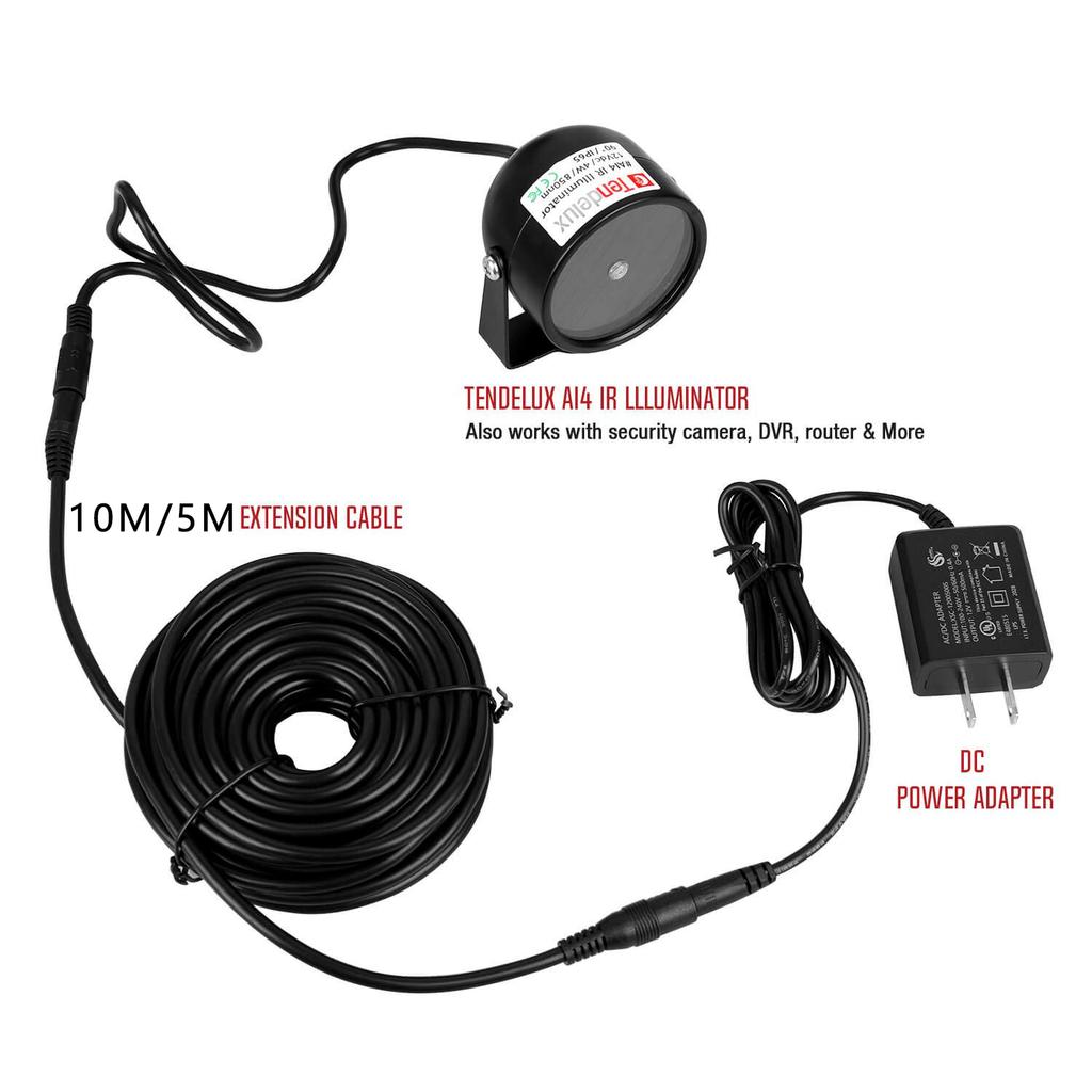 10M/ 5M 5.5mm*2.1mm DC Power Connector Extension Cord Jack Adapter Lead Cable DC Female Male Extension External Plug