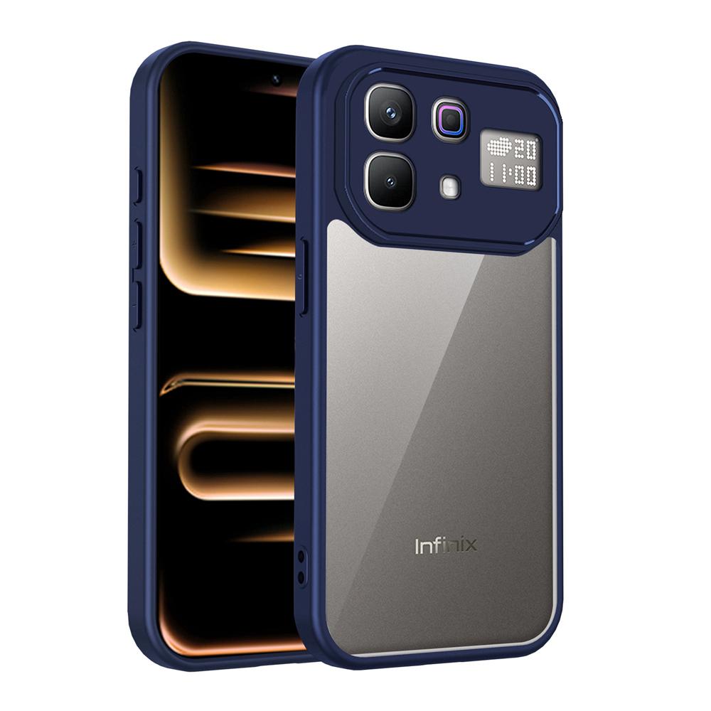 KEYSION Transparent Phone Case for Infinix Note 60 Pro 5G Soft Silicone+PC Clear Shockproof Phone Cover for Infinix Note 60 5G