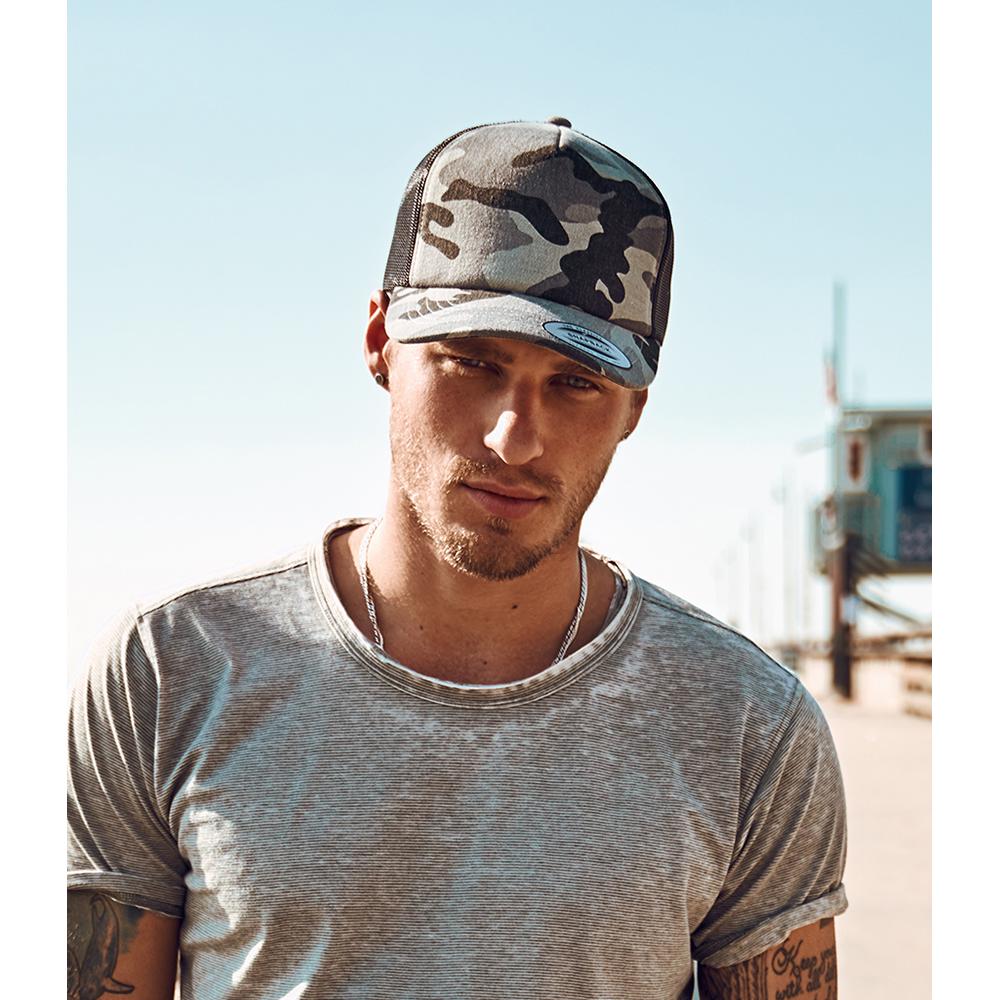 Flexfit Unisex Classic Camo Trucker Cap