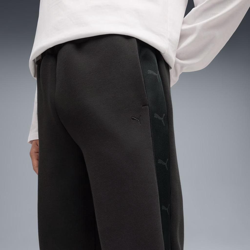 Puma T7 Mid-Rise Drawstring Comfortable Knitted Sports Pants Men Bottoms 634719-01