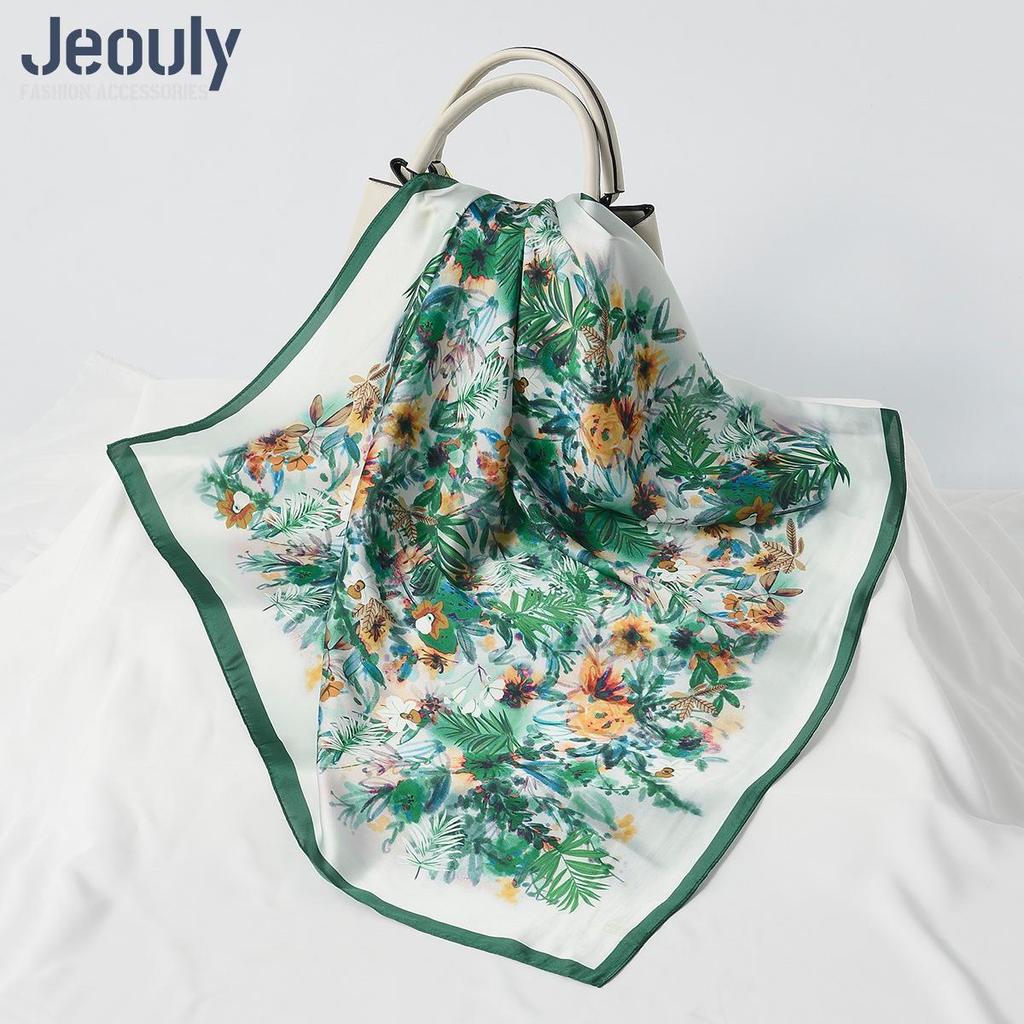 Cross-Border 70cm Silk Cashew Print Scarf - Autumn/Winter Women's Fashion Headscarf