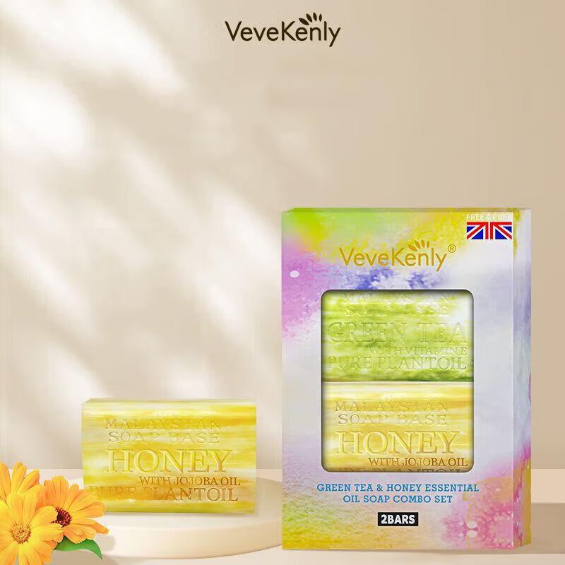 

VEVEKENLY Green Tea & Honey Scented Soap Gift Set