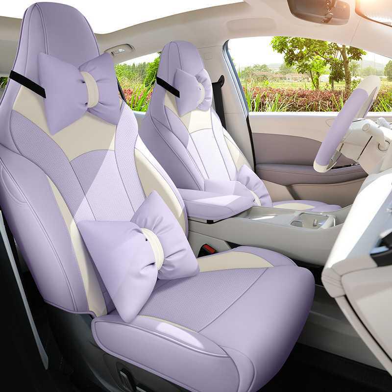 All-Season Universal Seat Covers for 26 MG MG4 Models - Full Coverage Car Seat Cushions