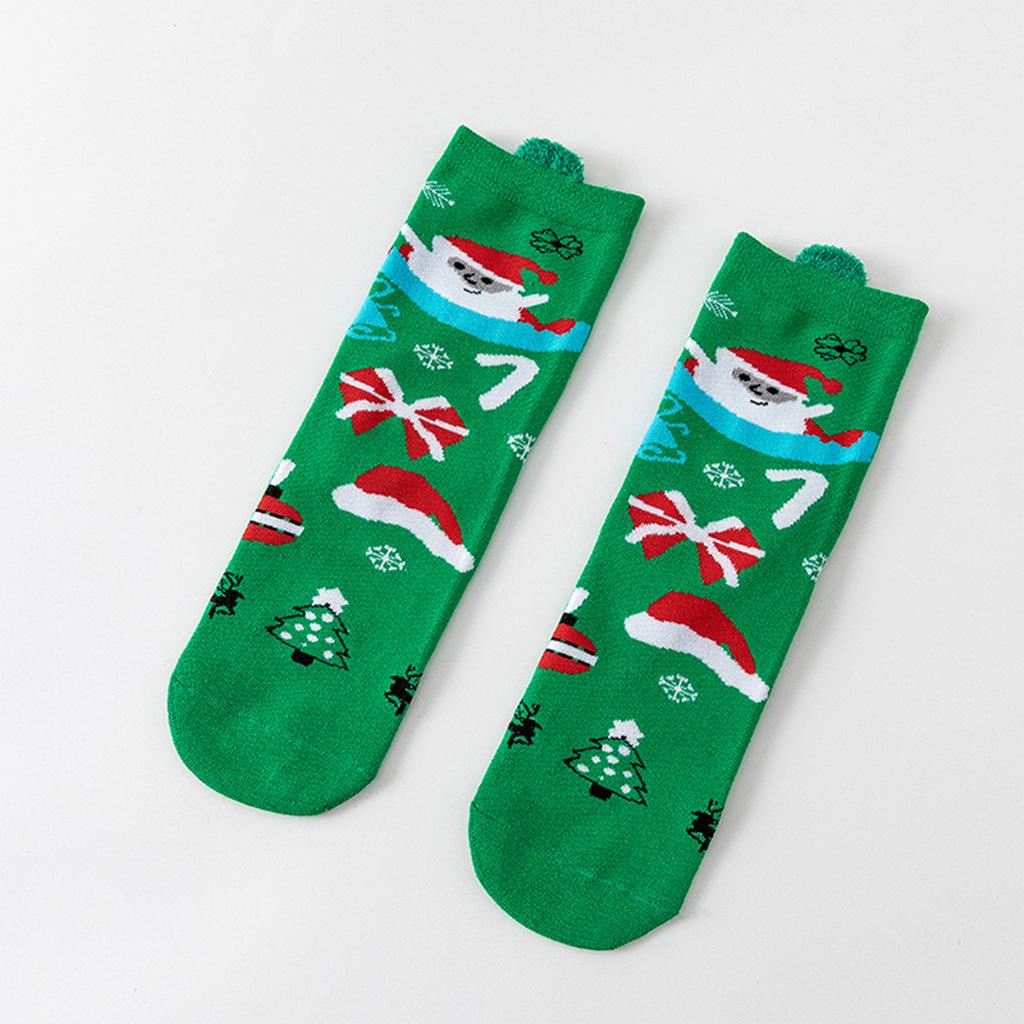 Women's Extra Thick Mid Calf Bed Socks for Sleep, Cozy Christmas Floor Socks