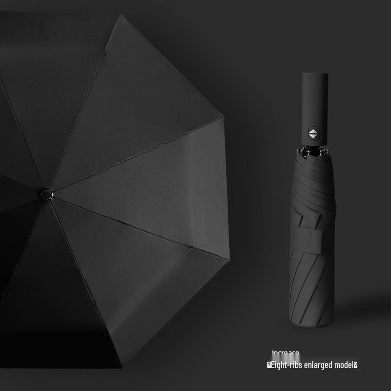 Large Women's Automatic Umbrella: UV Protection, Sunshade, Sturdy, Foldable, Suitable for Sun and Rain