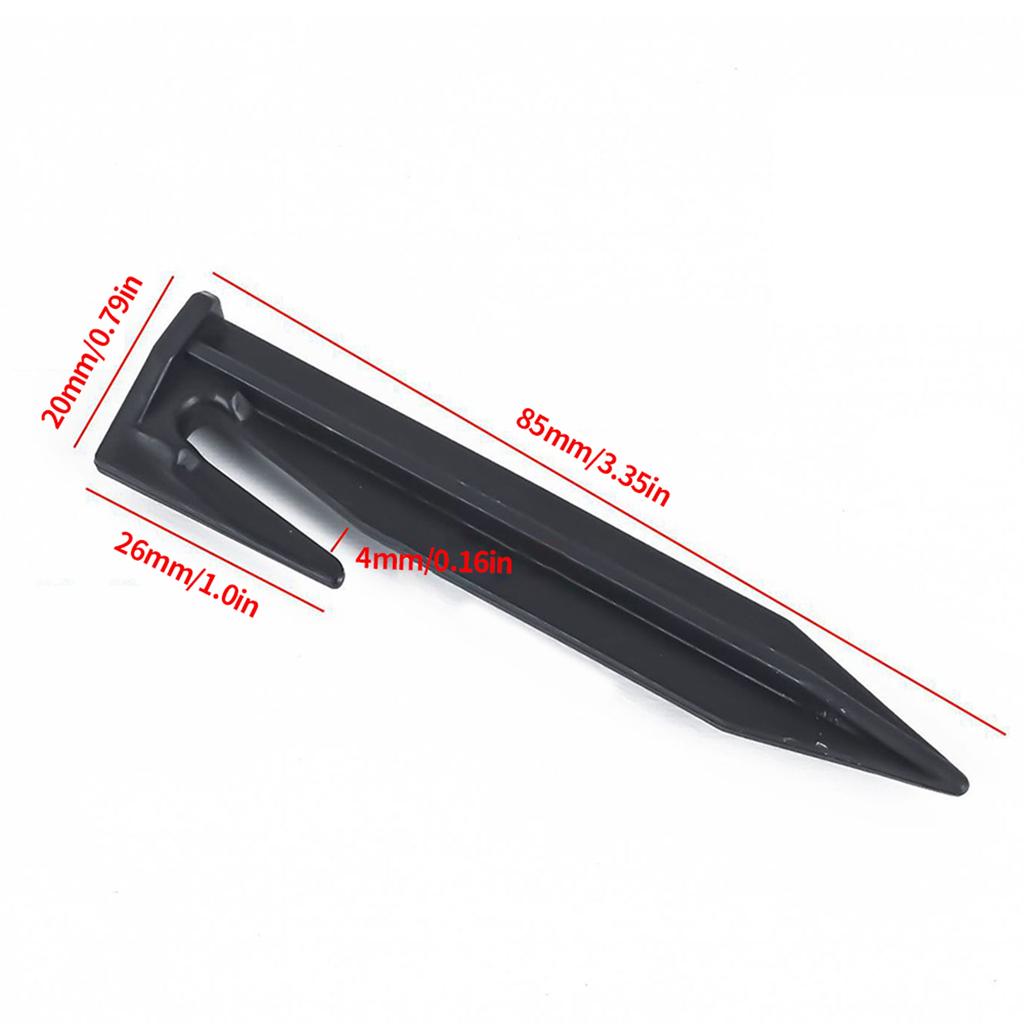 200 Pcs 3.3 Inch Landscape Staples Ground Spikes Fixing Pins for Installation Boundary Wire & Robot Lawns Mower