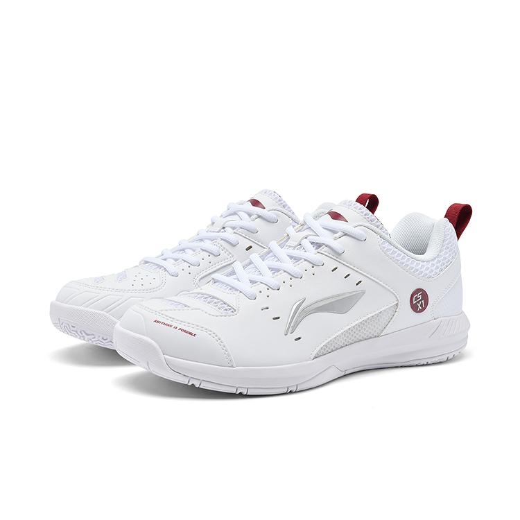 Li Ning Light Feather Series Rocket Shoes 2.0 Fashion Comfortable Shock Absorption Non-Slip Wear-Resistant Low-Top Badminton Shoes AYTU049-2