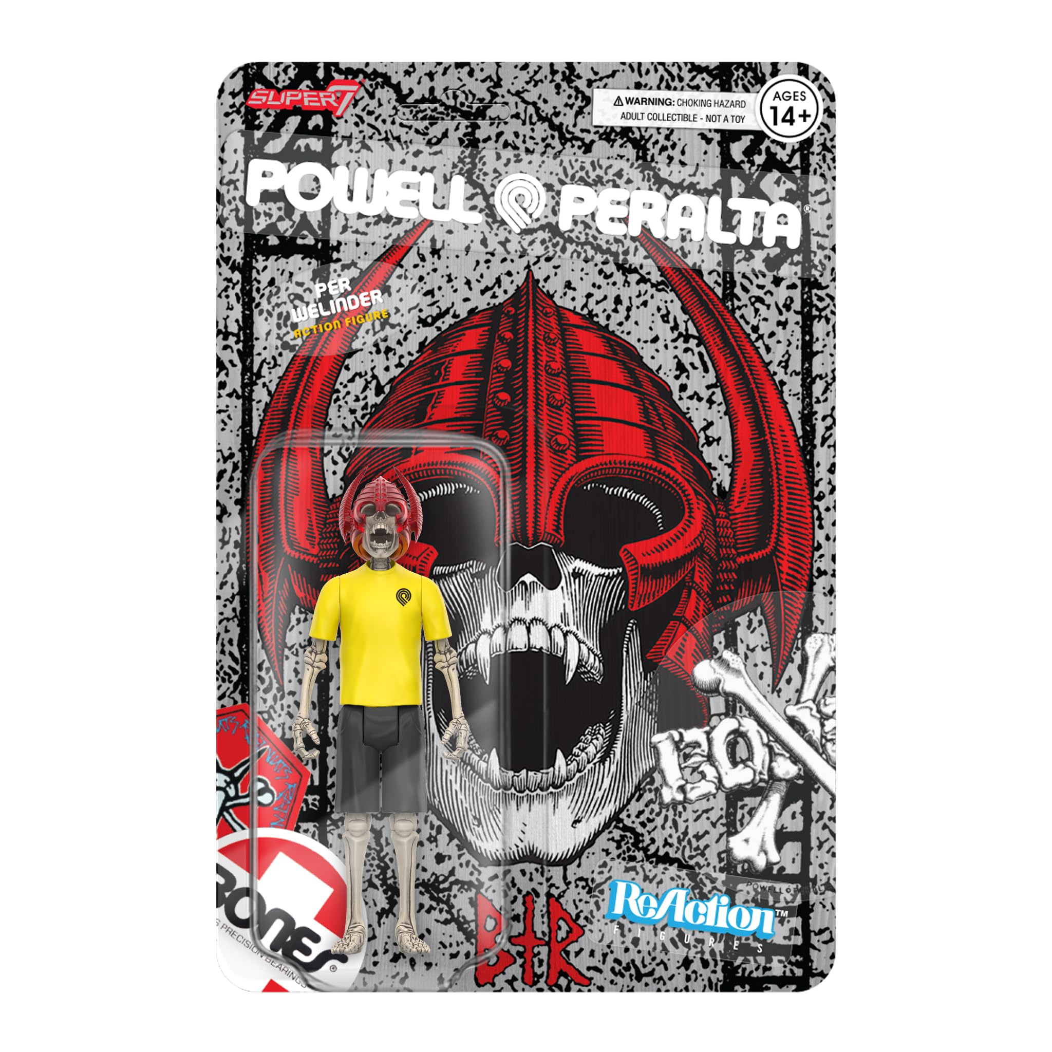 

Super7 Powell Peralta Whole Welder - 3.75 Powell Peralta Action Figure, Classic Skateboard Collectible and Retro Toy
