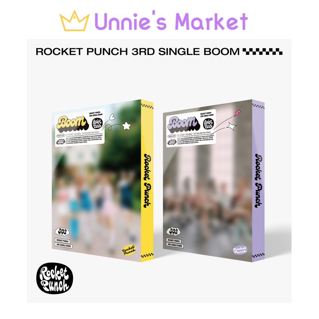 

Rocket Punch [BOOM] 3-й сингл + бесплатный подарок No poster_Like
