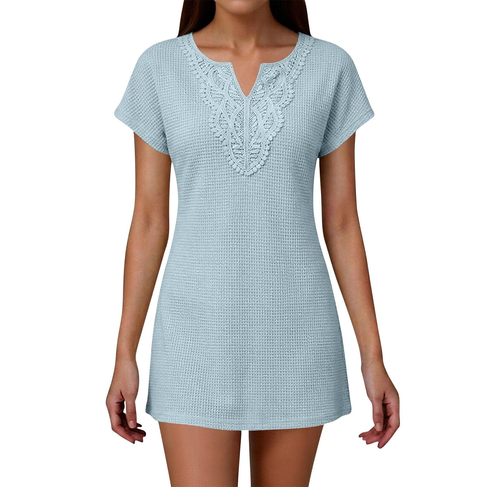 Women s Fashionable Casual -color Dress M