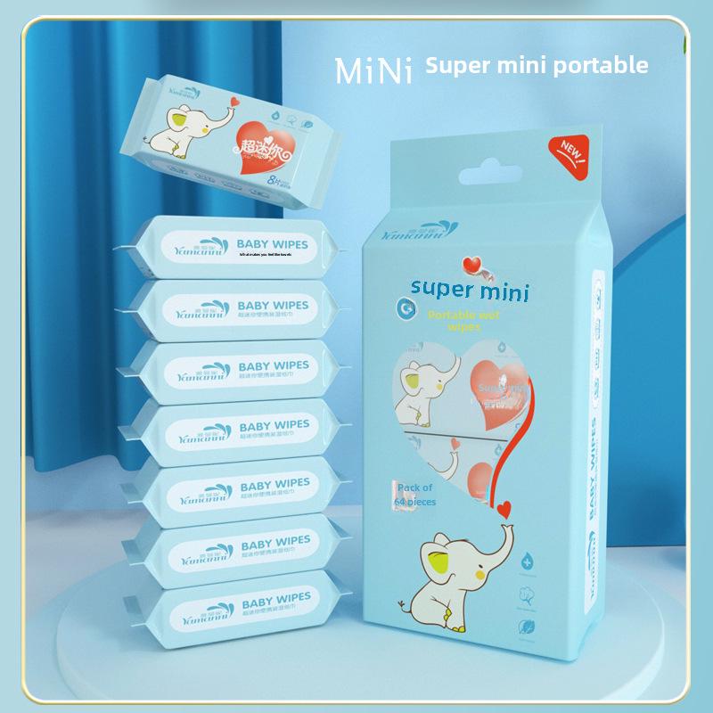 

Компактные влажные салфетки унисекс для личной гигиены