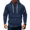 Trendy Innovative Sweatshirt Autumn and Winter Men's Fleece Loose Large Pocket Large Zipper Hoodie