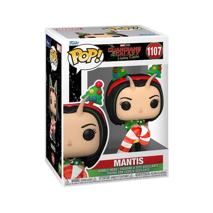 Figurine funko - guardians of the galaxy holiday special pop! - mantis 9 cm - mixte - adulte