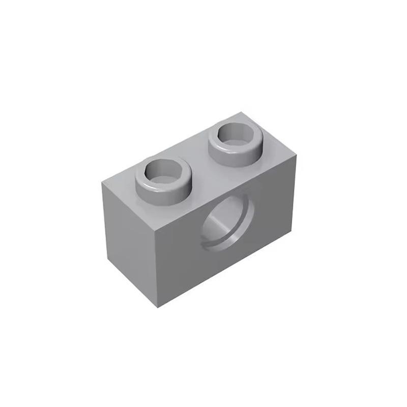 50pcs 3700 Brick 1 x 2 with Hole Bricks Collections Bulk Modular GBC Toys For Technical MOC DIY Building Blocks Compatible