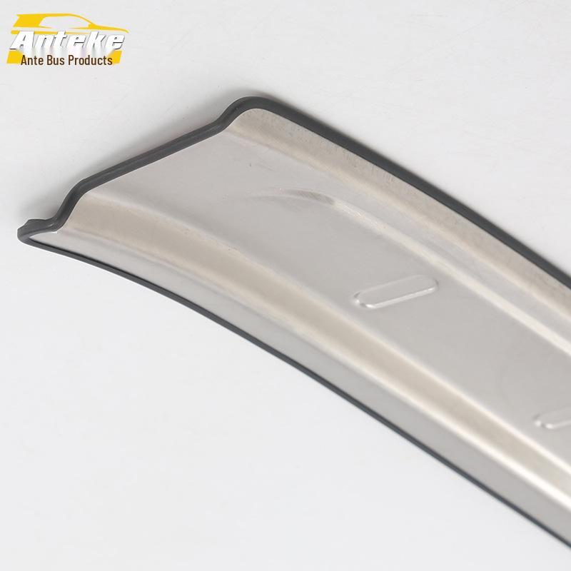 Rear Guard Plate Sequin for 17 K2: Stainless Steel Trunk Bumper Pedal Decorative Sticker