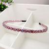 1Pc Women Fashion Hair Accessories Headbands Shinny Crystal Beaded Hair Hoop
