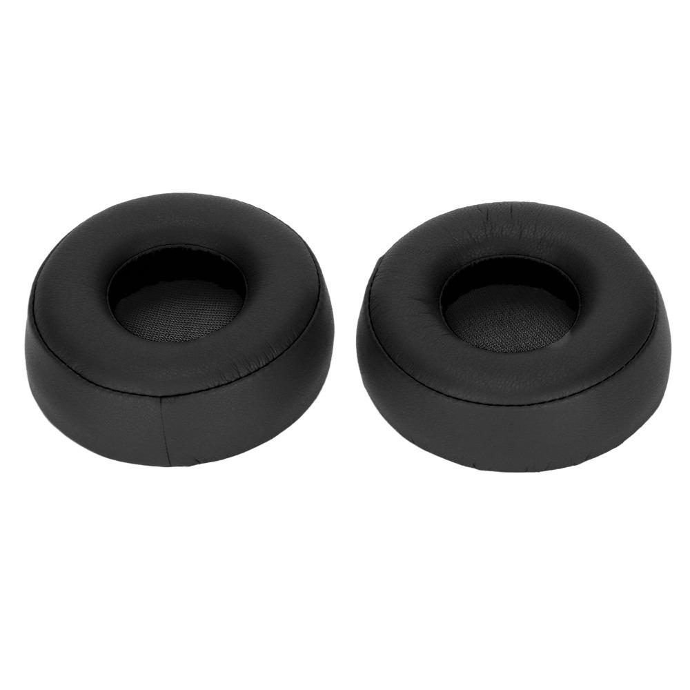 2 Stück Elastische Headset-Ohrpolster Proteinleder Flexibel Weicher Komfort Ohrenschützer Geräuschisolierung Kopfhörer-Ohrabdeckungen für WHH800