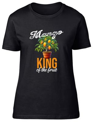 Mango Liebhaber Damen T-Shirt König der Frucht Damen Geschenk Tee