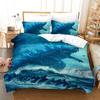 Lyw3D Digital Printing Diy Quilt Set Three-Piece Set European And American Bedding Three-Piece Set