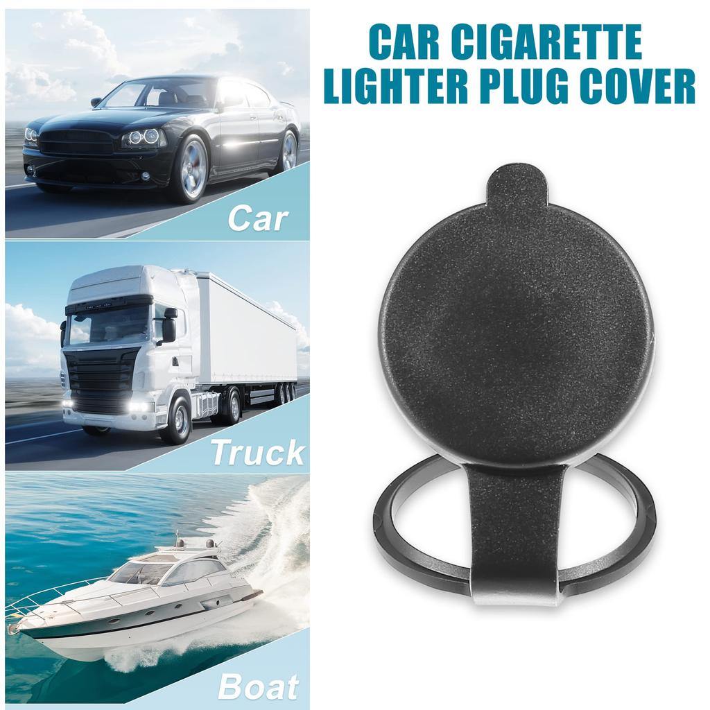 ACROPIX Cigarette Lighter Plug Cover Dustproof Cigarette Lighter Cover Cap Universal Car Truck SUV