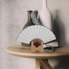 Japanese Fan Holder Stand - Decorative Folding Fan Rack for Home Storage and Organization, 5.51 X 2.95 X 1.57 Inch
