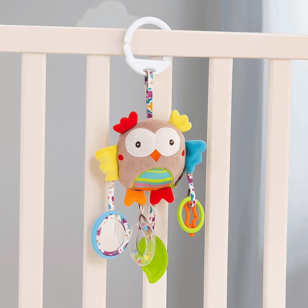 Cute Design Baby Rattle Toys Bell Toys Infant Crib Pendant Soft Stroller Hanging Toys  Newborn